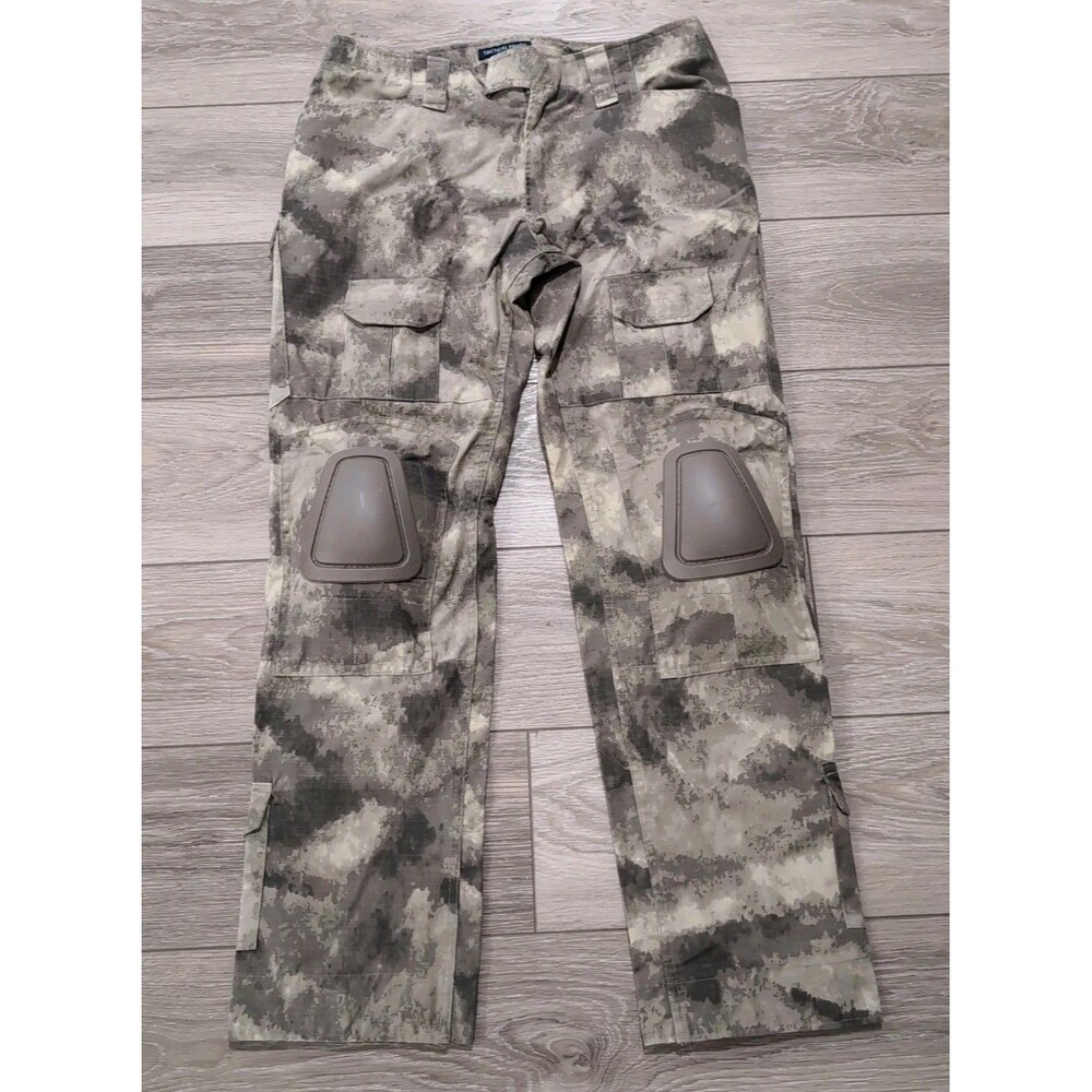 TACTICAL PANTS CARGO SERIES MEN'S 34x32 BROWN CAMO VGC